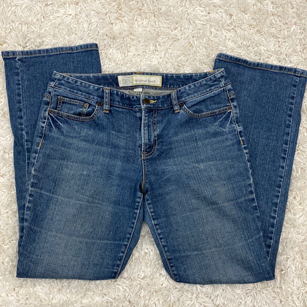 Ann Taylor Loft Original Boot Jeans
